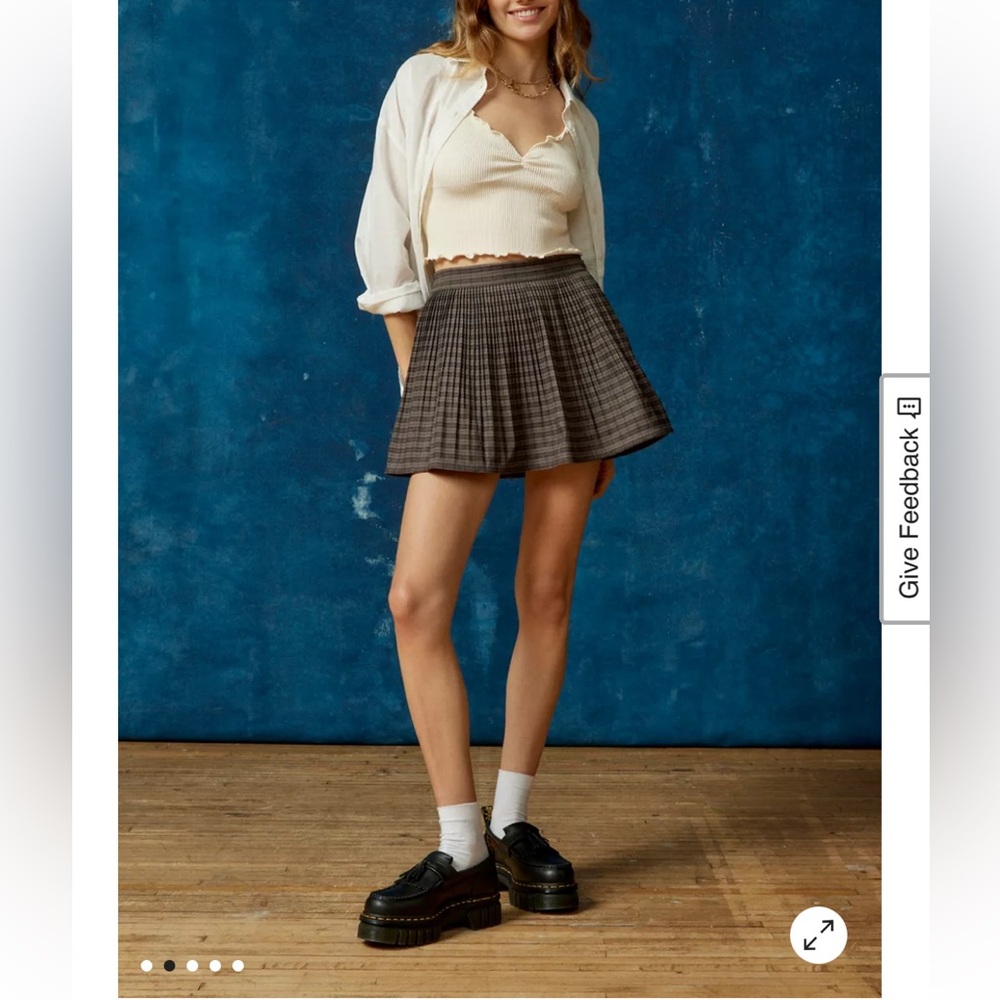 BDG Urban Outfitters Pennie Plaid Mini size XL